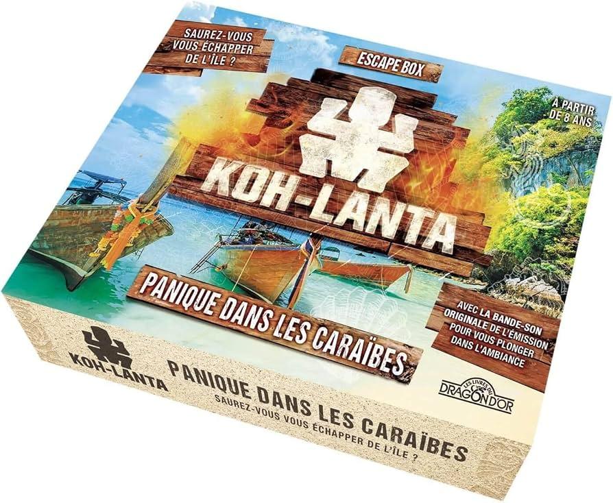 Escape Box – Koh-Lanta : Panique dans les Caraïbes