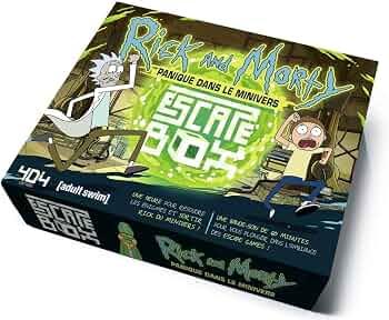 Escape Box – Rick et Morty : Panique dans le Minivers